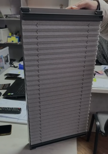 Jaluzele plisate și verticale - proiect 1