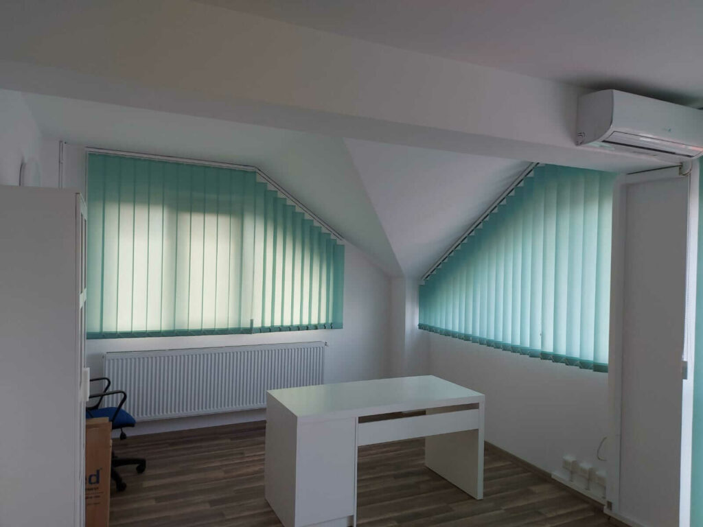 Jaluzele plisate și verticale - proiect 5